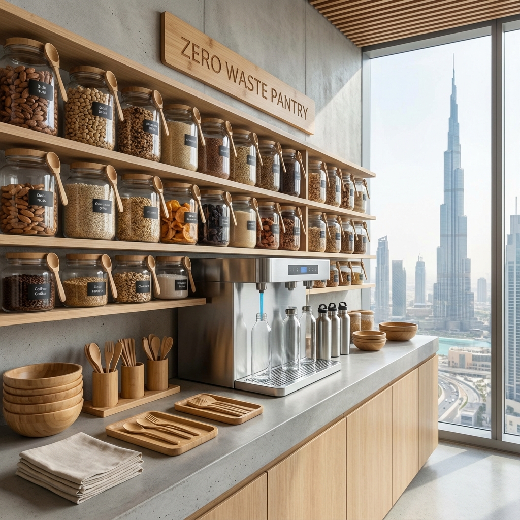 Sustainable Office Pantry: Reducing Plastic Waste in Your UAE Workplace